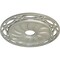 Ekena Millwork Loera Ceiling Medallion (Fits Canopies up to 6 1/4"), 26 5/8"OD x 4 1/2"ID x 1 3/8"P, Flash Copper CM26LOFCS - alternate 3